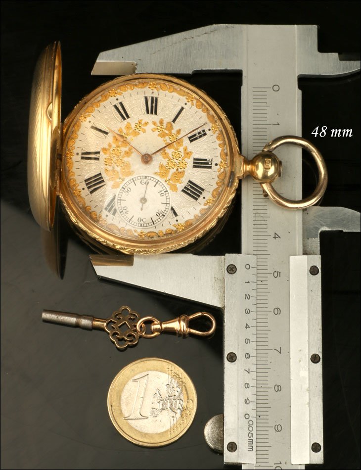 Antique English French Royal Exchange 18k-gold Pocket Watch. England, 1842-photo-2