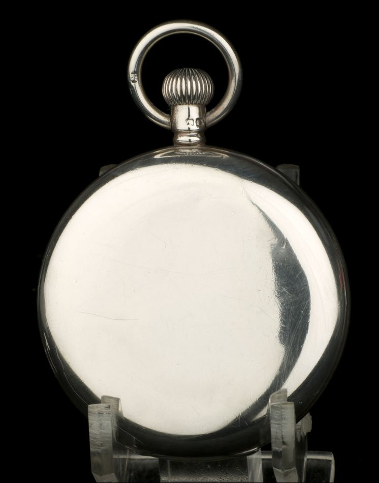 Ancienne Montre Gousset Waltham En Argent Massif. Usa Angleterre 1912-photo-2