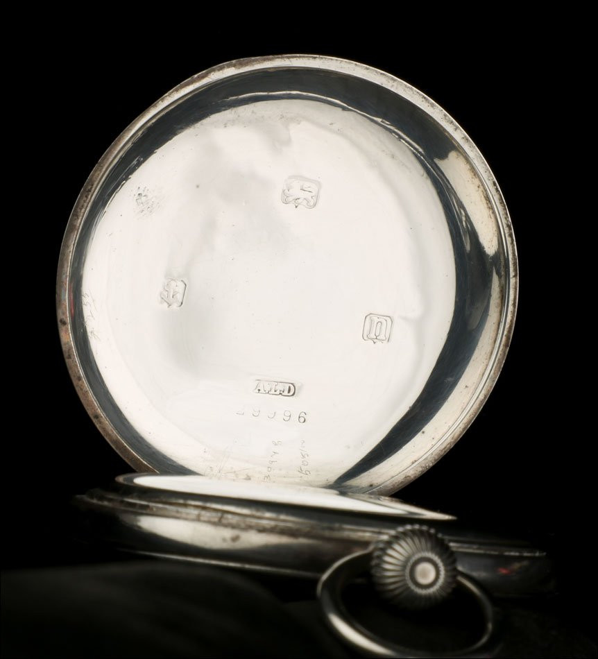 Ancienne Montre Gousset Waltham En Argent Massif. Usa Angleterre 1912-photo-4
