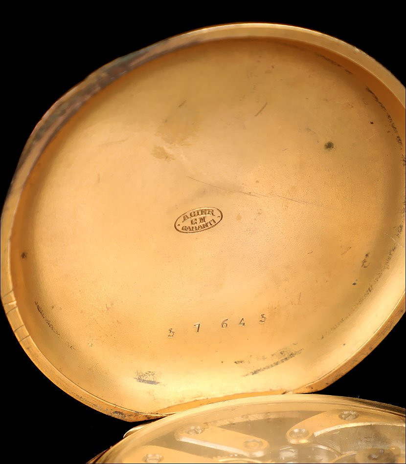 Montre Gousset Ancienne Avec Calendrier Et Phases Lunaires. 64 Mm. Suisse, Vers 1890-photo-2