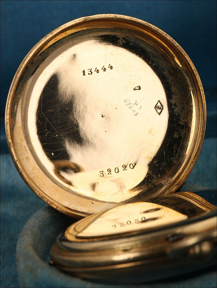 Ancienne Montre Gousset à Cylindre En Or 18k Pour Dame. France, Vers 1870.-photo-5