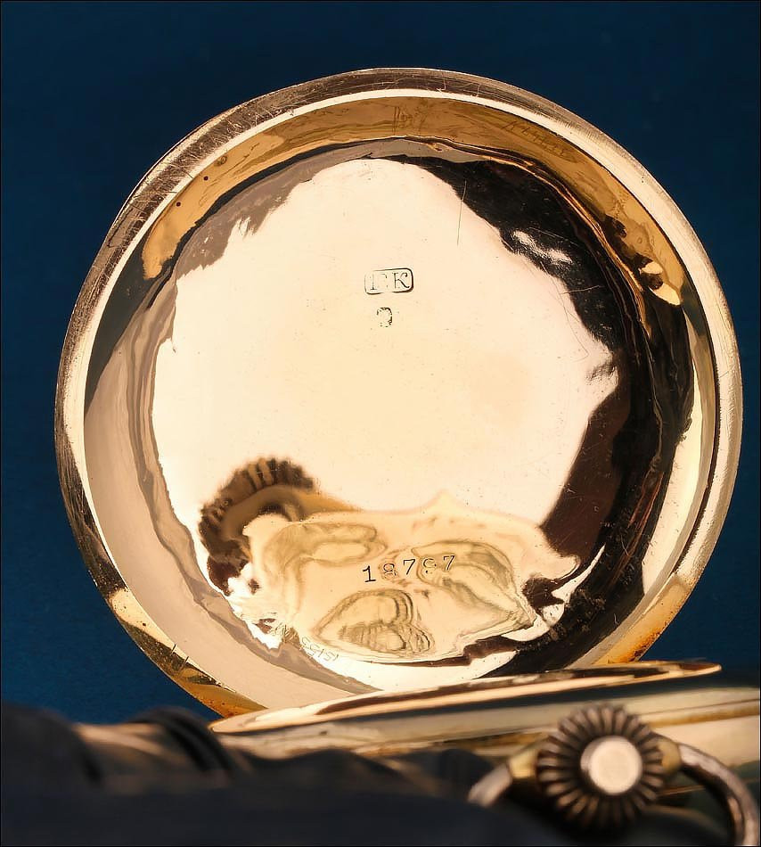 Ancienne Montre Gousset En Or 18k. Répétition à Minutes Et Chronographe. Suisse, Vers 1890-photo-1
