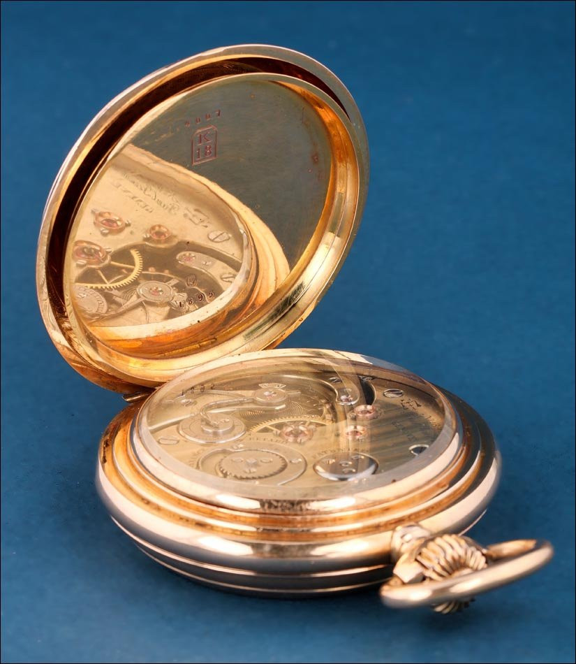 Antique Paul Jeannot Pocket Watch In 18k Gold. 20 Jewel. Switzerland Circa 1880-photo-6