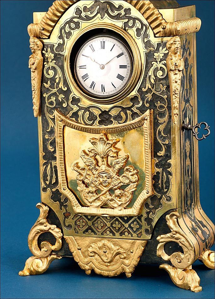 Ancien Support Pour Montres Gousset. Boulle. France, Vers 1800-photo-3