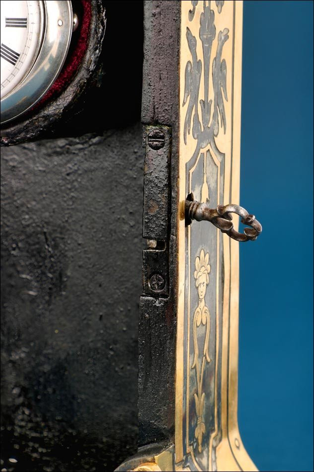 Ancien Support Pour Montres Gousset. Boulle. France, Vers 1800-photo-8