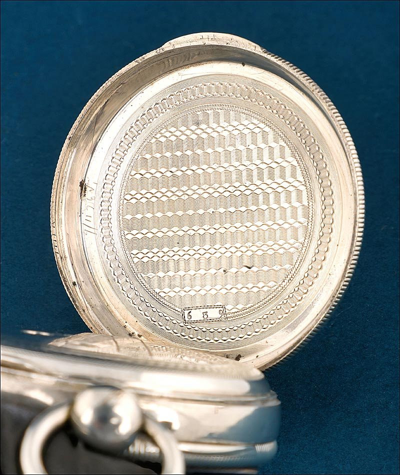 Antique Paul Boch Silver Pocket Watch For The Chinese Market, Switzerland, Circa 1870-photo-2