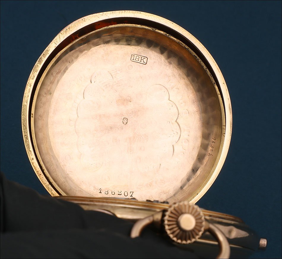 Ancienne Montre Gousset En Or 18k Avec Répétition à Minutes Et Chronomètre. Suisse, Vers 1910-photo-6