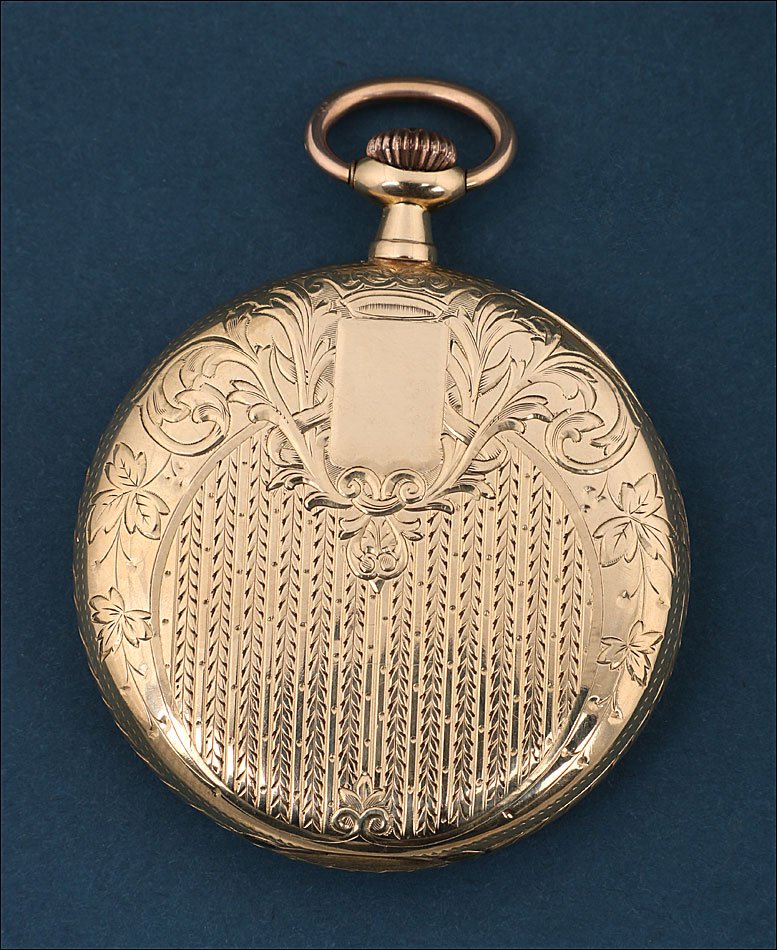 Ancienne Montre De Poche Juvenia En Or 18k Pour Cuba. Vers 1900-photo-2