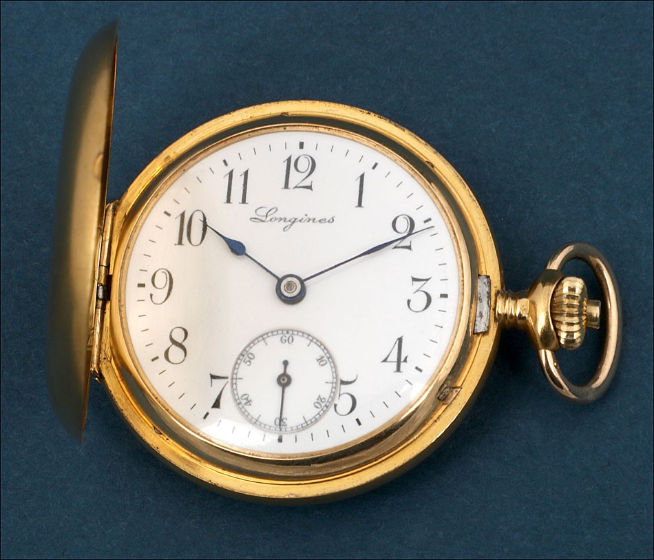 Ancienne Montre Gousset Longines En Or 18k. Circa 1900