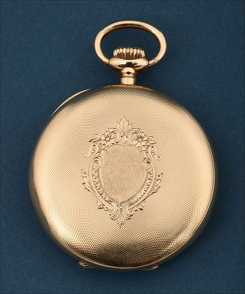 Antique Longines Pocket Watch In 18k Gold. Switzerland, Circa 1920-photo-2