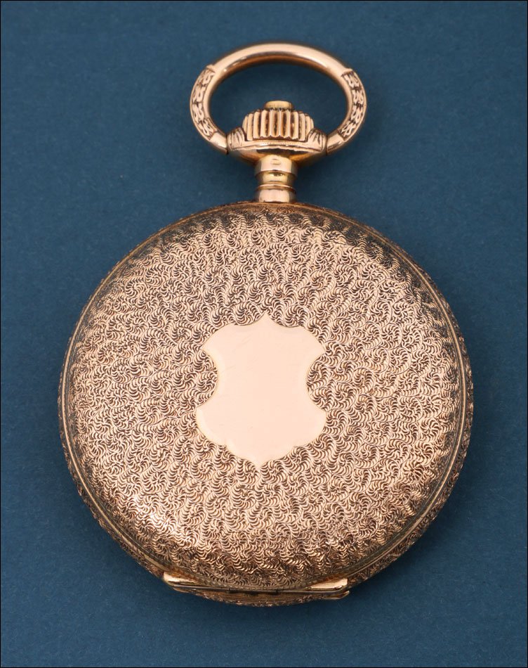 Antique 18k Gold Longines Pocket Watch, Switzerland Circa 1890-photo-2