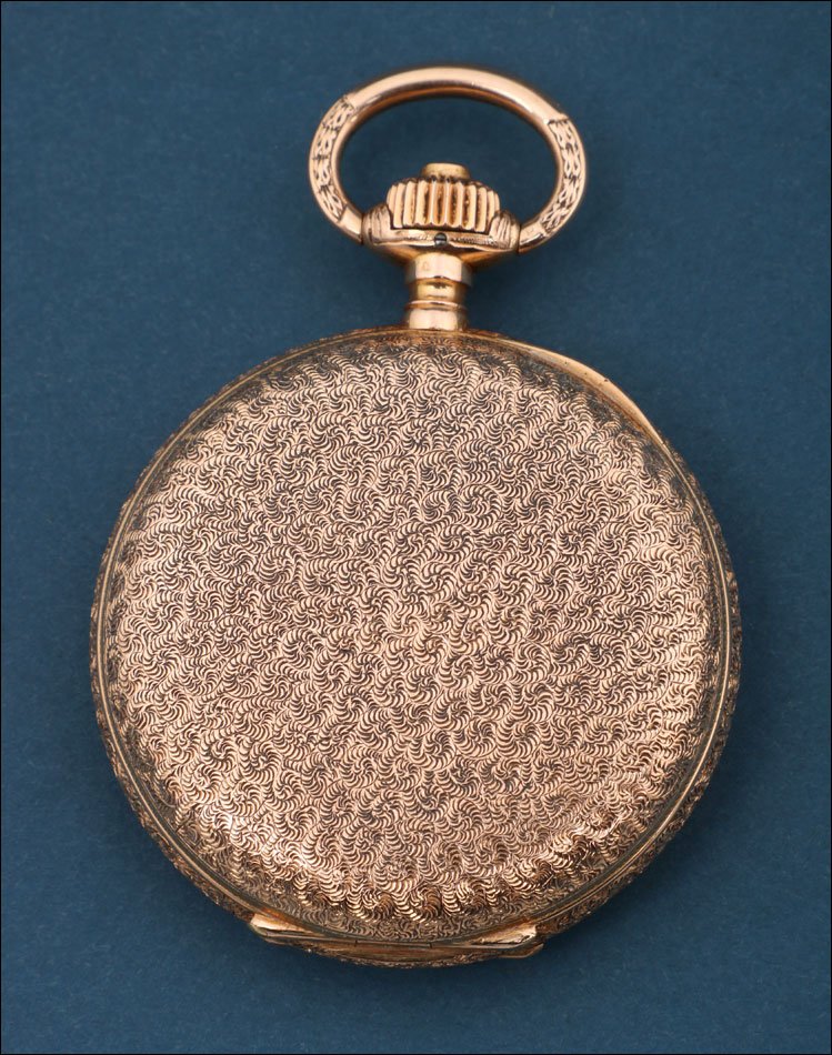 Antique 18k Gold Longines Pocket Watch, Switzerland Circa 1890-photo-3