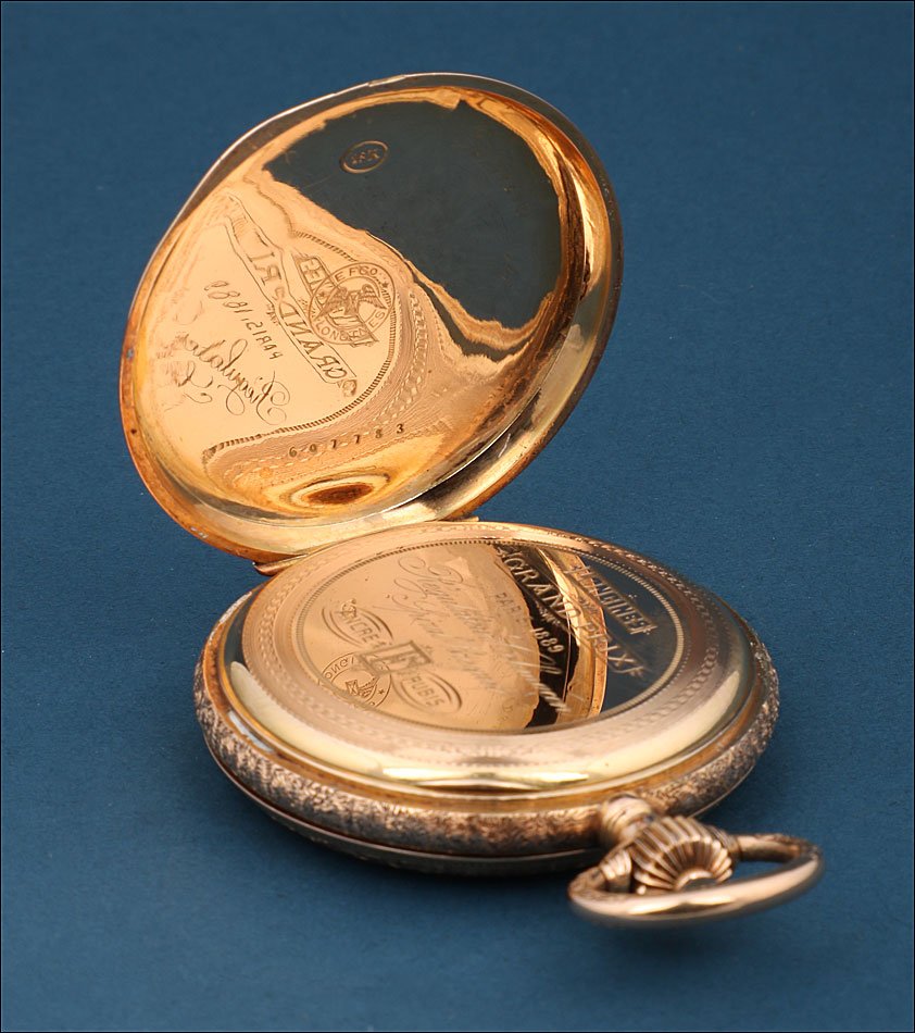 Antique 18k Gold Longines Pocket Watch, Switzerland Circa 1890-photo-3