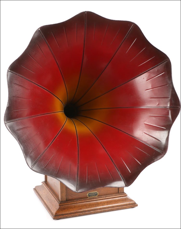 Antique Zonophone Mod. 3 (hvo) Gramophone, England. 1919 - 1921-photo-4