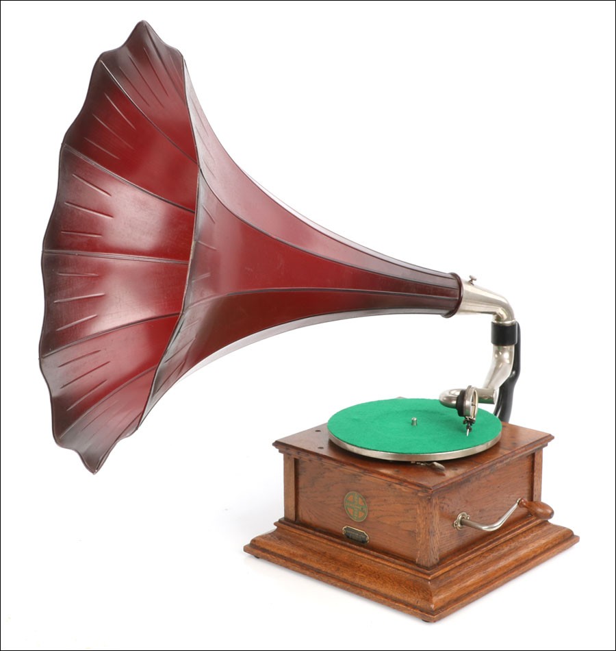 Antique Zonophone Mod. 3 (hvo) Gramophone, England. 1919 - 1921