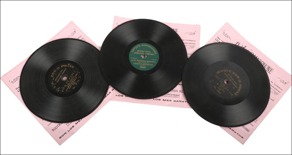 Ancien Gramophone Zonophone Mod. 25N Europe vers 1904-photo-8