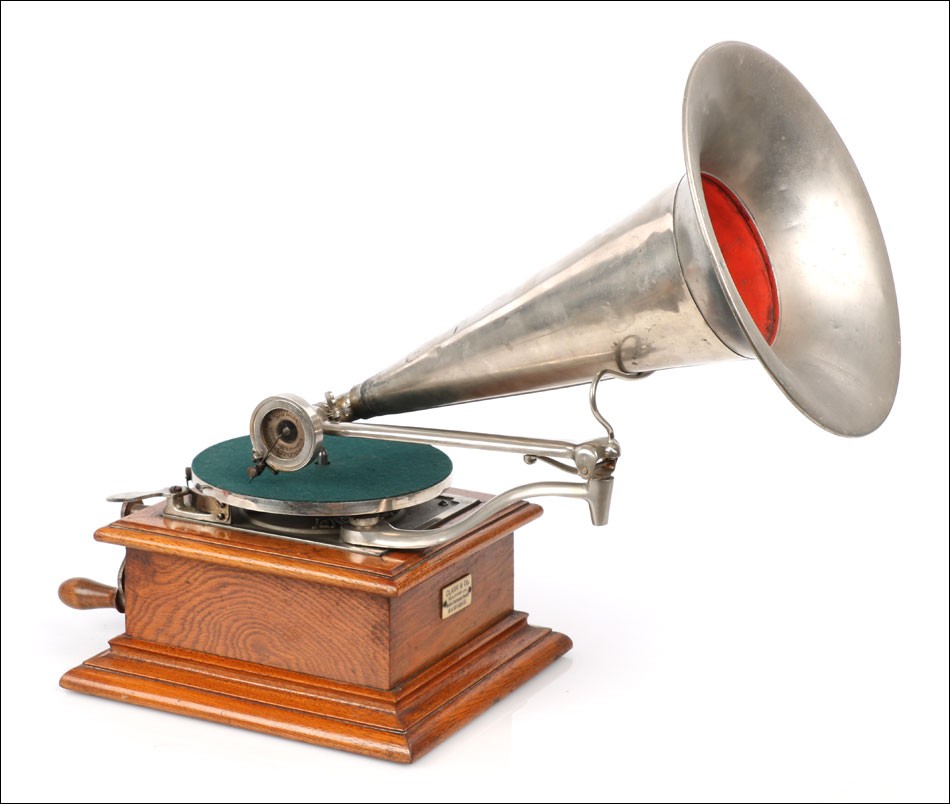 Ancien Gramophone Zonophone Mod. 25N Europe vers 1904