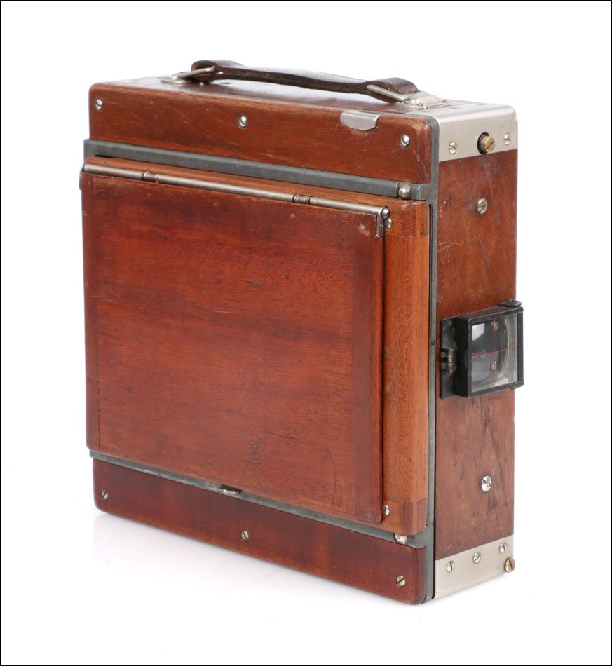 Ancien appareil photo ICA Tropica 345. Format 10x15 cm. Allemagne circa 1912-photo-8