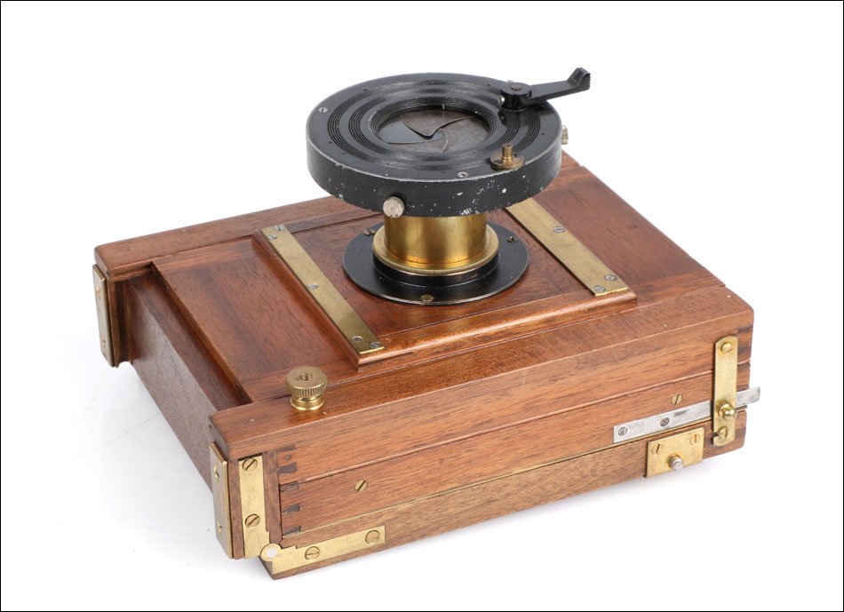 Antique Carpentier Mahogany Field Camera. Lyon France Ca. 1865 To 1870-photo-8