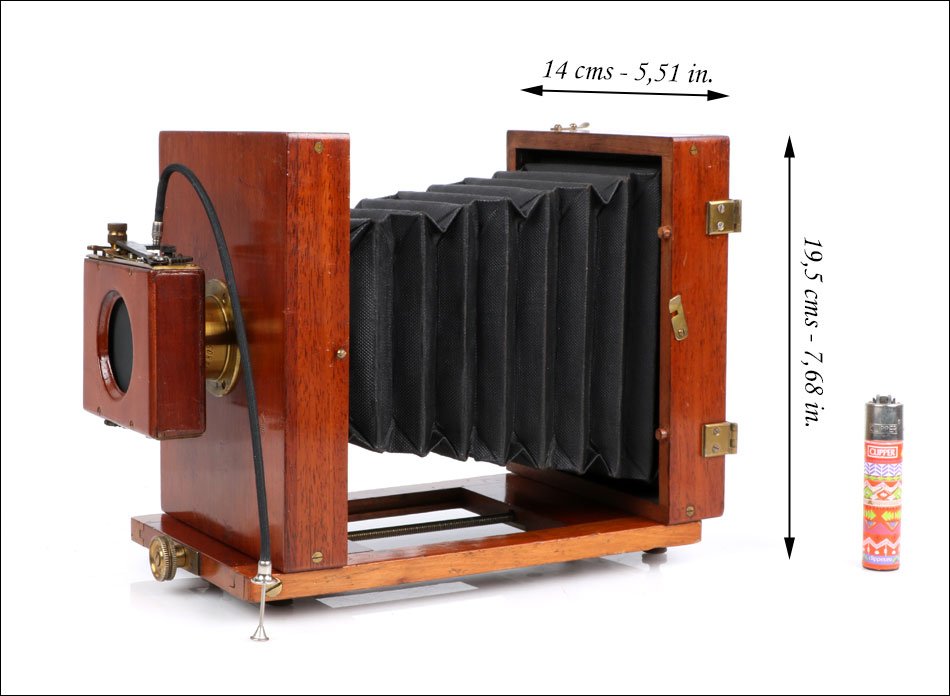 Ancien Appareil Photo à Plaques Dr. R. Krügener. Francfort, Allemagne, vers 1910-photo-2