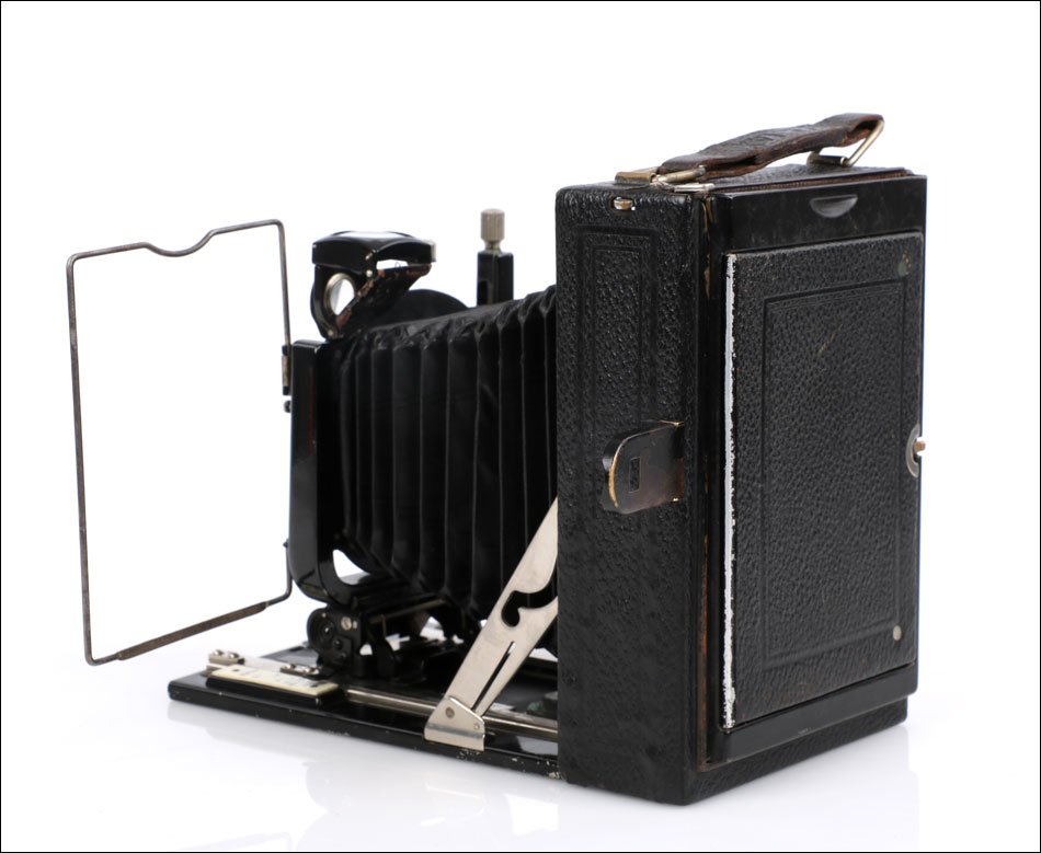 Antique Goerz Tenax III Plate Camera With Zeiss Lens. Germany C.1920-photo-3