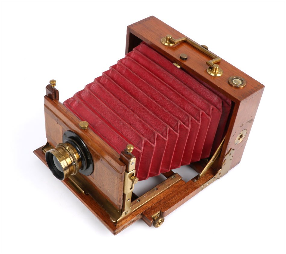 Antique Lamperti & Garbagnati Field Camera. Milan, Italy, Circa 1890-photo-3