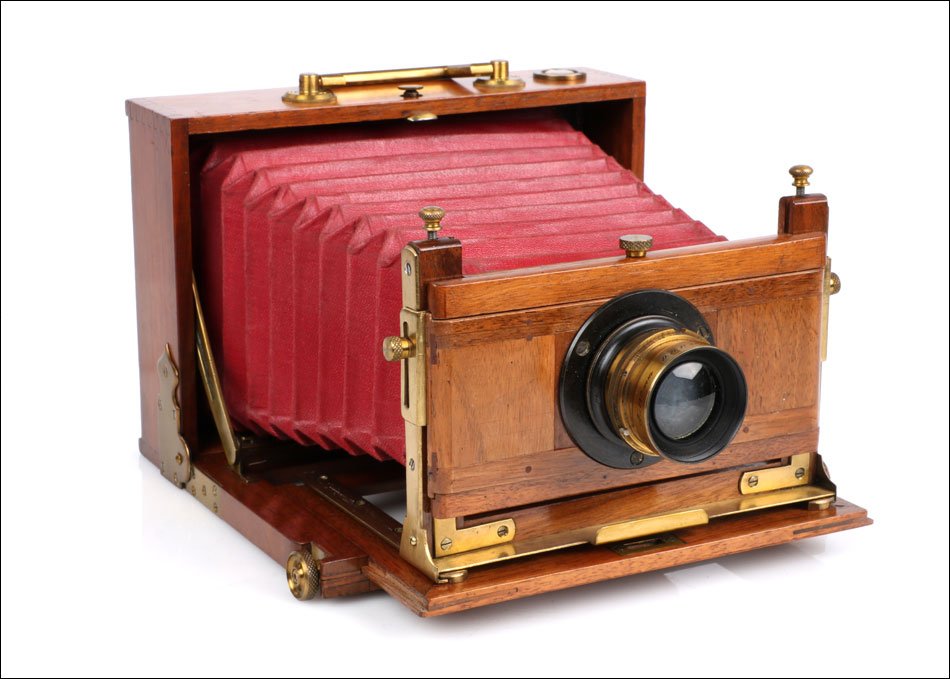 Antique Lamperti & Garbagnati Field Camera. Milan, Italy, Circa 1890-photo-3