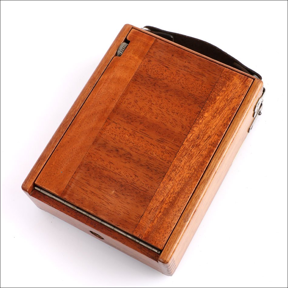 Ancien appareil photo tropical français avec objectif H. Duploich. France vers 1915-photo-8