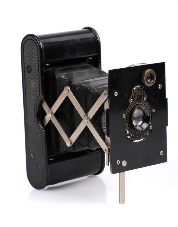 Antique Kodak Vest Pocket Autographic Camera. Bertillon Lens. Usa, 1915–1917-photo-2