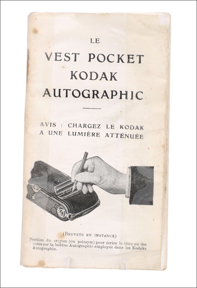 Ancien Appareil Photo Kodak Vest Pocket Autographic Special. États-Unis, 1915–1926-photo-7