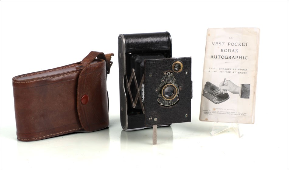 Ancien Appareil Photo Kodak Vest Pocket Autographic Special. États-Unis, 1915–1926
