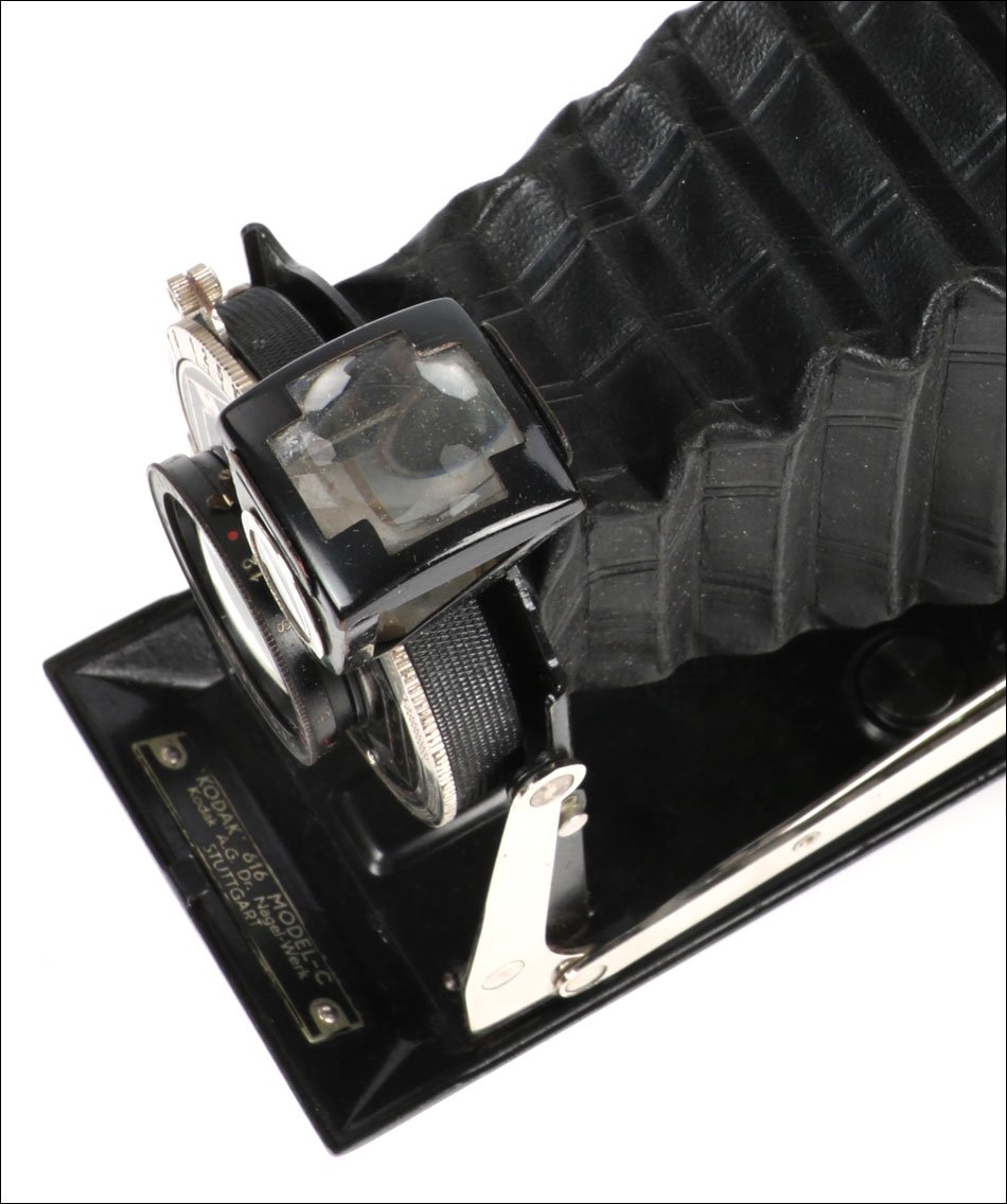 Antique Kodak 616 Model C Camera. Compur Anastigmat. Germany, 1938-1939.-photo-3