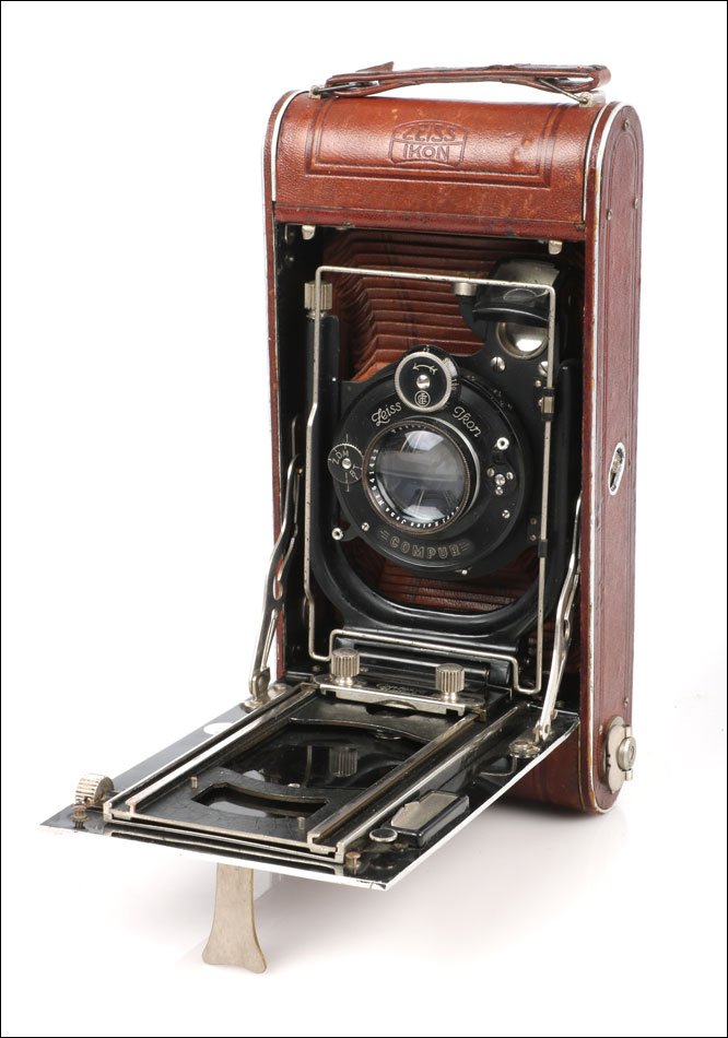 Ancien Appareil Photo Pliant Contessa-Nettel Cocarette Luxus IV. Allemagne, 1916–1922-photo-6
