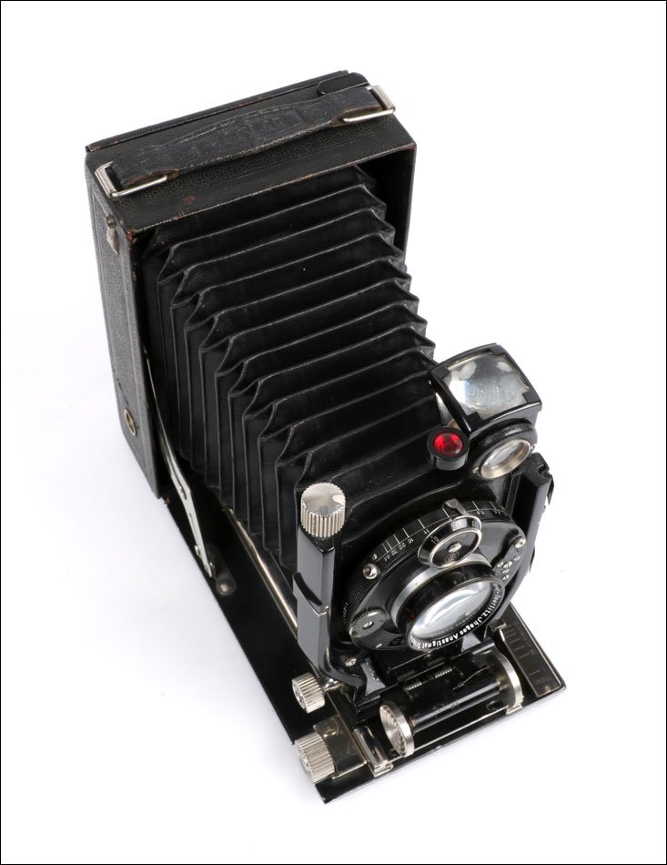 Antique Agfa Isolar Camera For 9 × 12 Cm Plates. Germany 1927-1935-photo-3