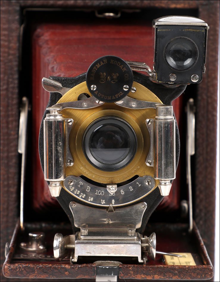 Ancien Appareil Photo Kodak Folding Pocket No.3 C-2. USA 1900-1910-photo-5