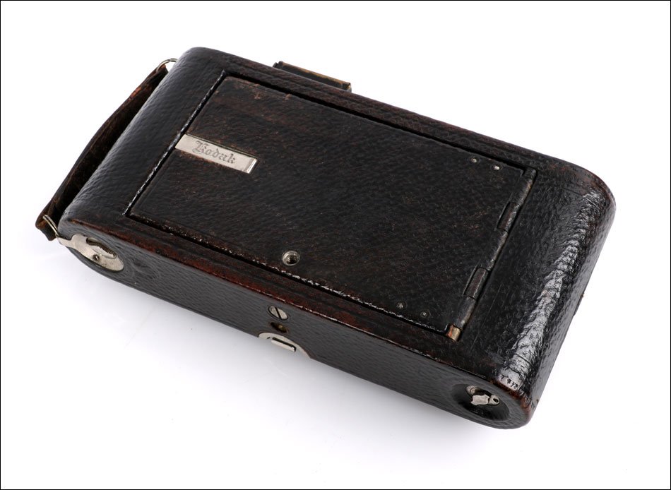 Antique Kodak Folding No. 3a Camera. Combination Back. Red Bellows. Usa C. 1910-photo-8