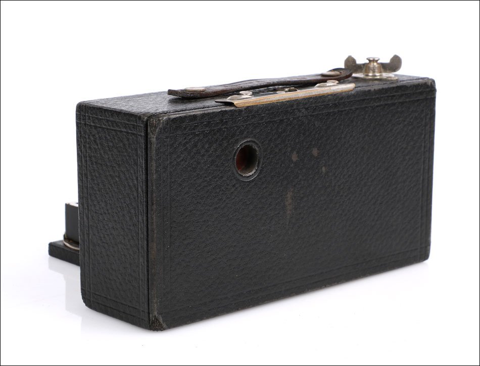 Antique Kodak No. 2 Folding Brownie Model A Folding Camera. Usa, Circa 1905-photo-4