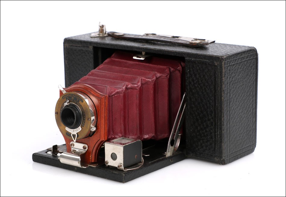 Antique Kodak No. 2 Folding Brownie Model A Folding Camera. Usa, Circa 1905