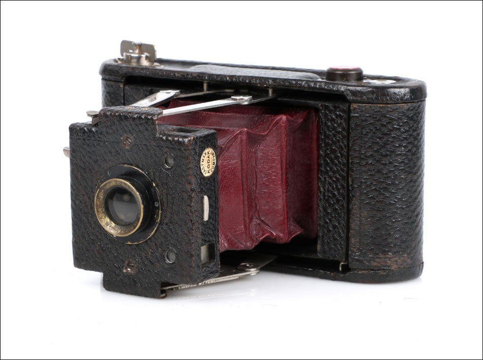 Antique Kodak Eastman Folding Pocket Camera. Usa, Circa 1898