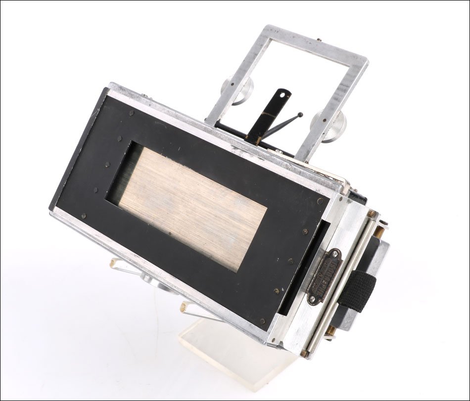 Très rare prototype ancien de Appareil Photo Baudry Isographe Stéréo. France, 1938-39-photo-7