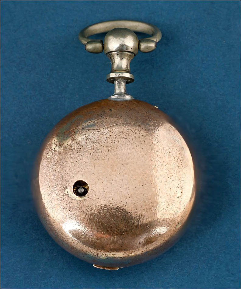 Ancienne Montre à Gousset ou de Poche à Coq. Double Boîte. John Ryland. Angleterre, vers 1770-photo-5