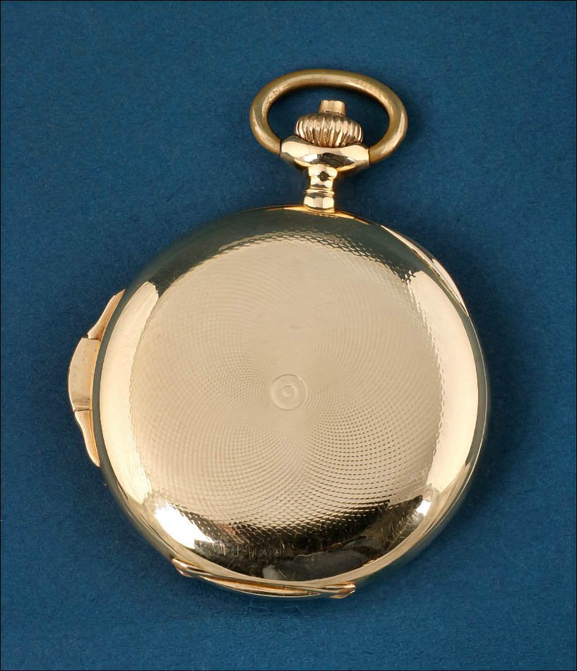 Antique Fix Pocket Watch With Minute Repeater. 18k Gold. Switzerland, Circa 1915-photo-1