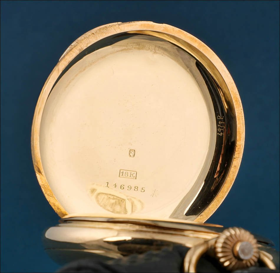 Antique Fix Pocket Watch With Minute Repeater. 18k Gold. Switzerland, Circa 1915-photo-3