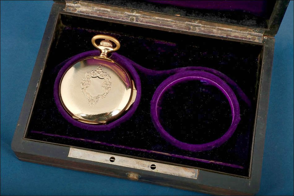 Antique Fix Pocket Watch With Minute Repeater. 18k Gold. Switzerland, Circa 1915-photo-8