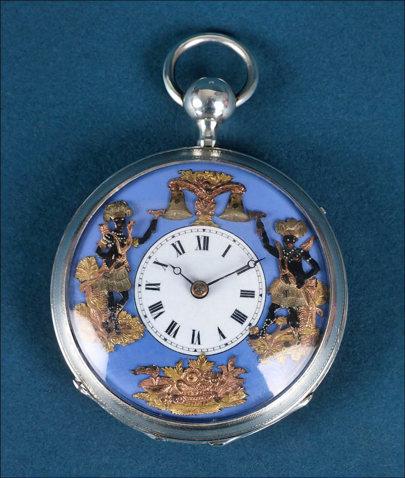 Antique Silver Automaton Pocket Watch. Quarter Repeater. J. Barth. Switzerland, Ca. 1810–1820-photo-1
