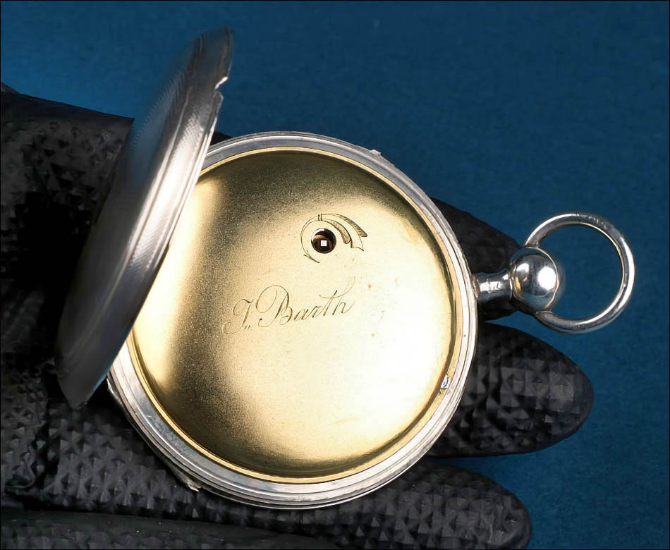 Antique Silver Automaton Pocket Watch. Quarter Repeater. J. Barth. Switzerland, Ca. 1810–1820-photo-5