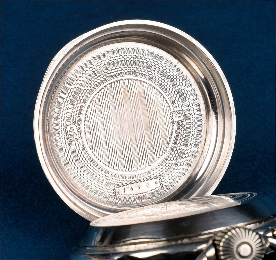 Ancienne Montre à Gousset ou de Poche Murillo en Argent. Suisse, circa 1890-photo-3