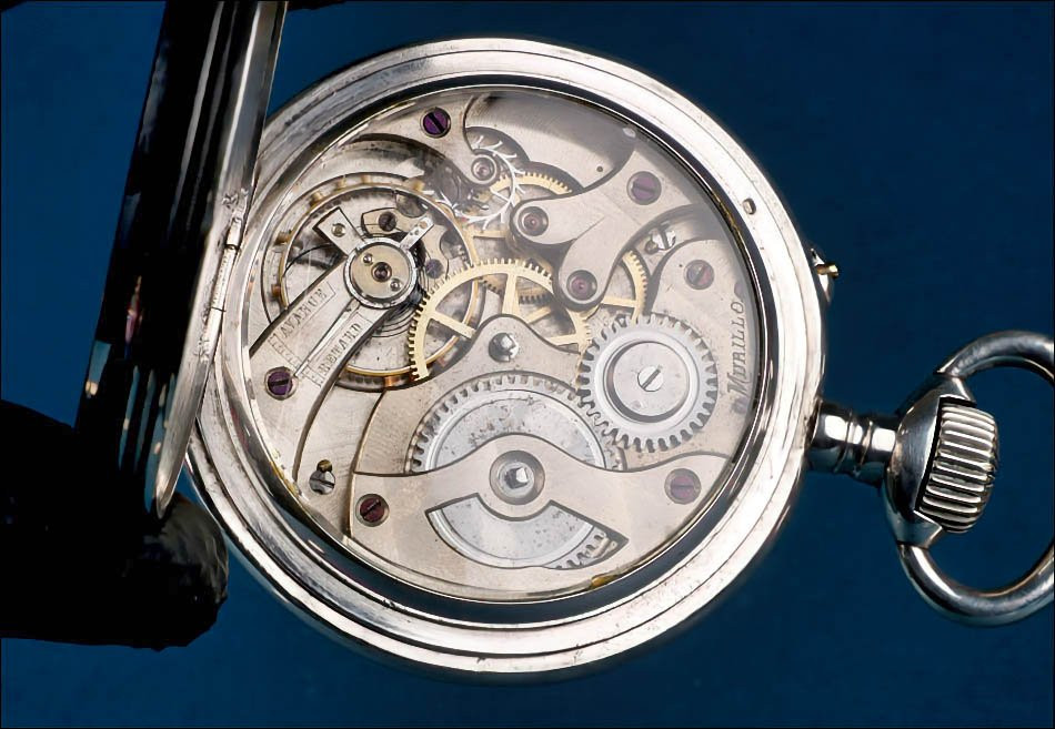 Ancienne Montre à Gousset ou de Poche Murillo en Argent. Suisse, circa 1890-photo-7