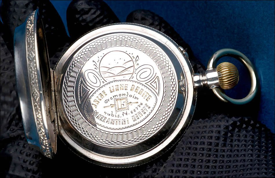 Ancienne Montre à Gousset ou de Poche en Argent Massif, Mazzantini, Suisse ca. 1890-photo-4