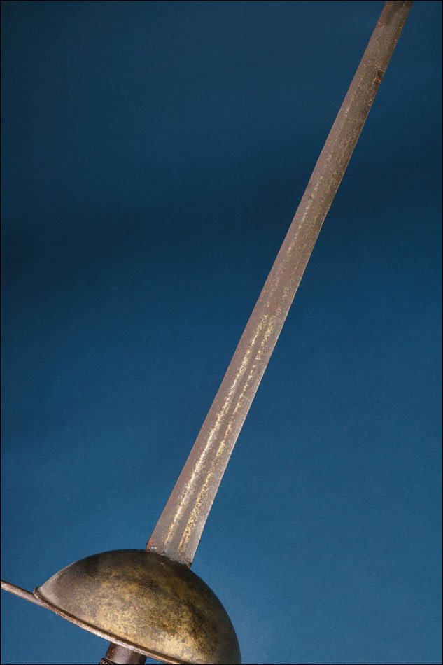 Espagne. Ancienne épée à Tasse Avec Longs Quillons, circa 1700-photo-3